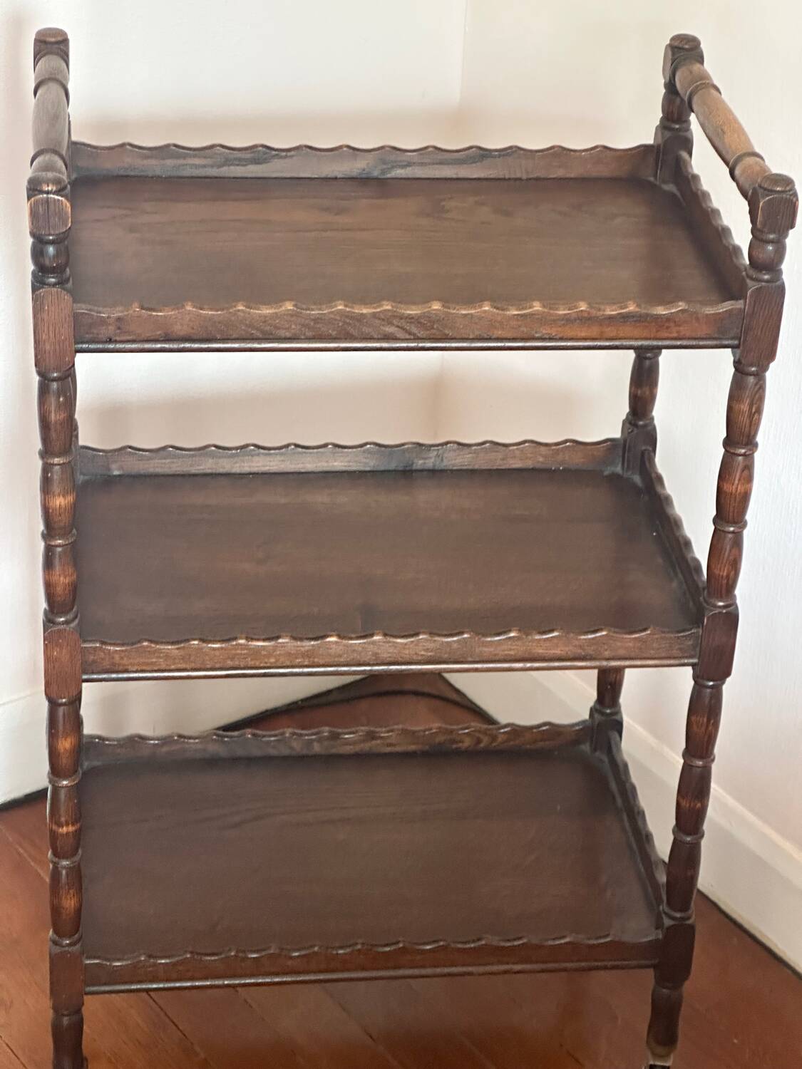 Vintage Serving Table - Rolling Table