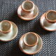 4 ceramic cockroaches