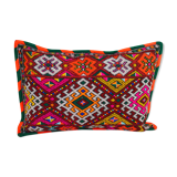 Coussin kilim multicolore 61 x 43 cm
