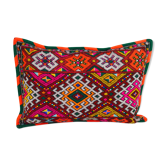 Multicolored kilim cushion 61 x 43 cm