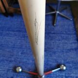 Coat rack with 16 hooks on wheels