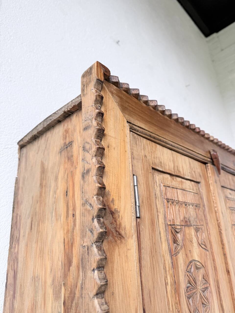 Small cabinet in folk art style