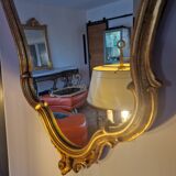 Gilded baroque mirror 98 x 67 cm