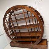 Bibliothèque en teck Asiatique vintage