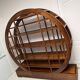 Vintage Asian teak bookcase