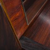 Rosewood Secretaire with Display Case from Dyrlund, 1960s
