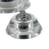 Space age lucite conical smoking set, Italy 1970