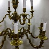 Bronze chandelier 12 lights