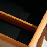 Restored teak bureau desk