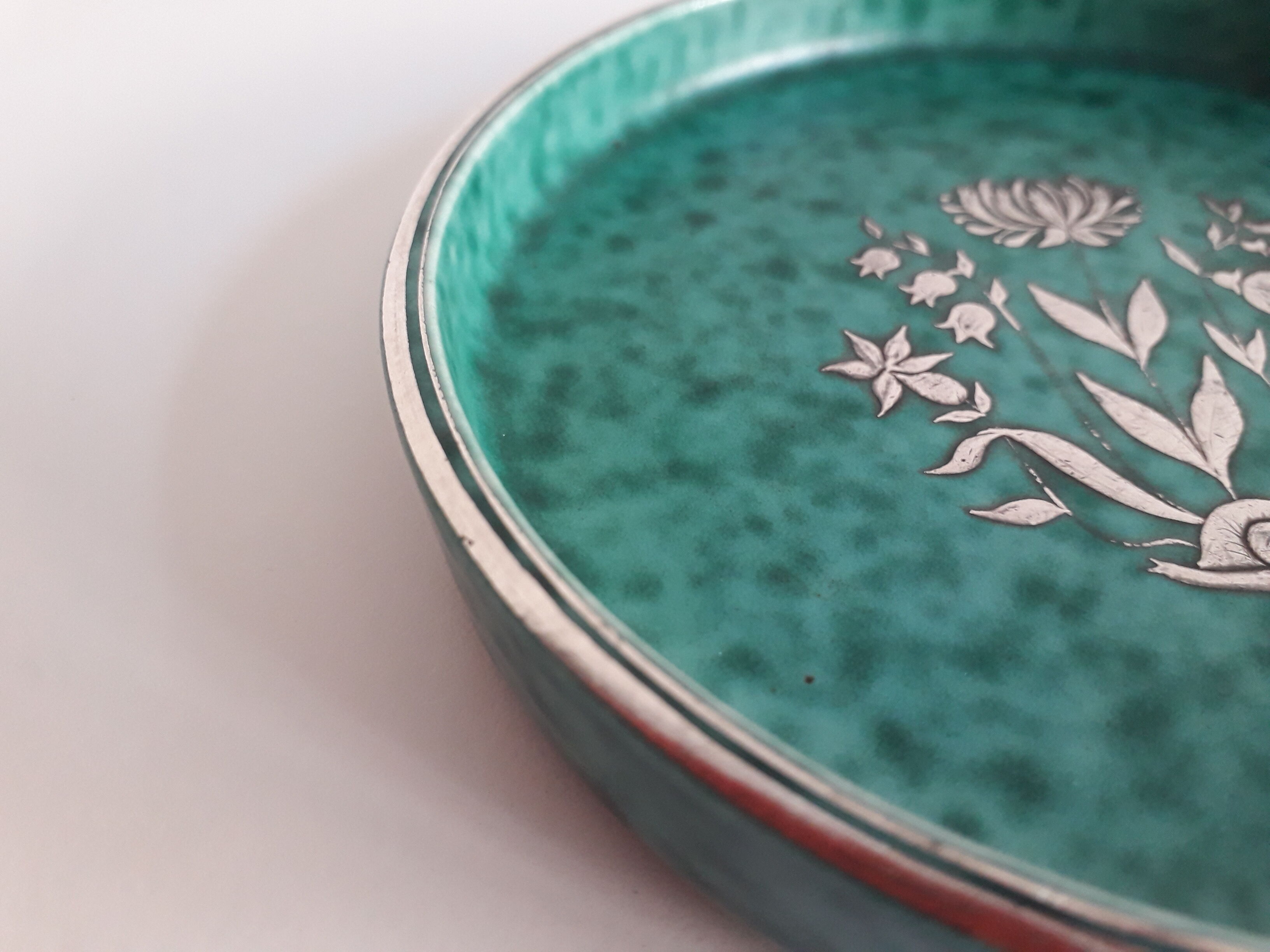 Ceramic cup or pocket tray by Wilhelm Kåge for gustavsberg Sweden