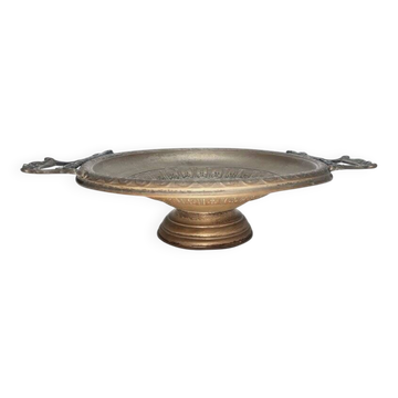 Art Nouveau fruit bowl on stand, Sweden, 1900s