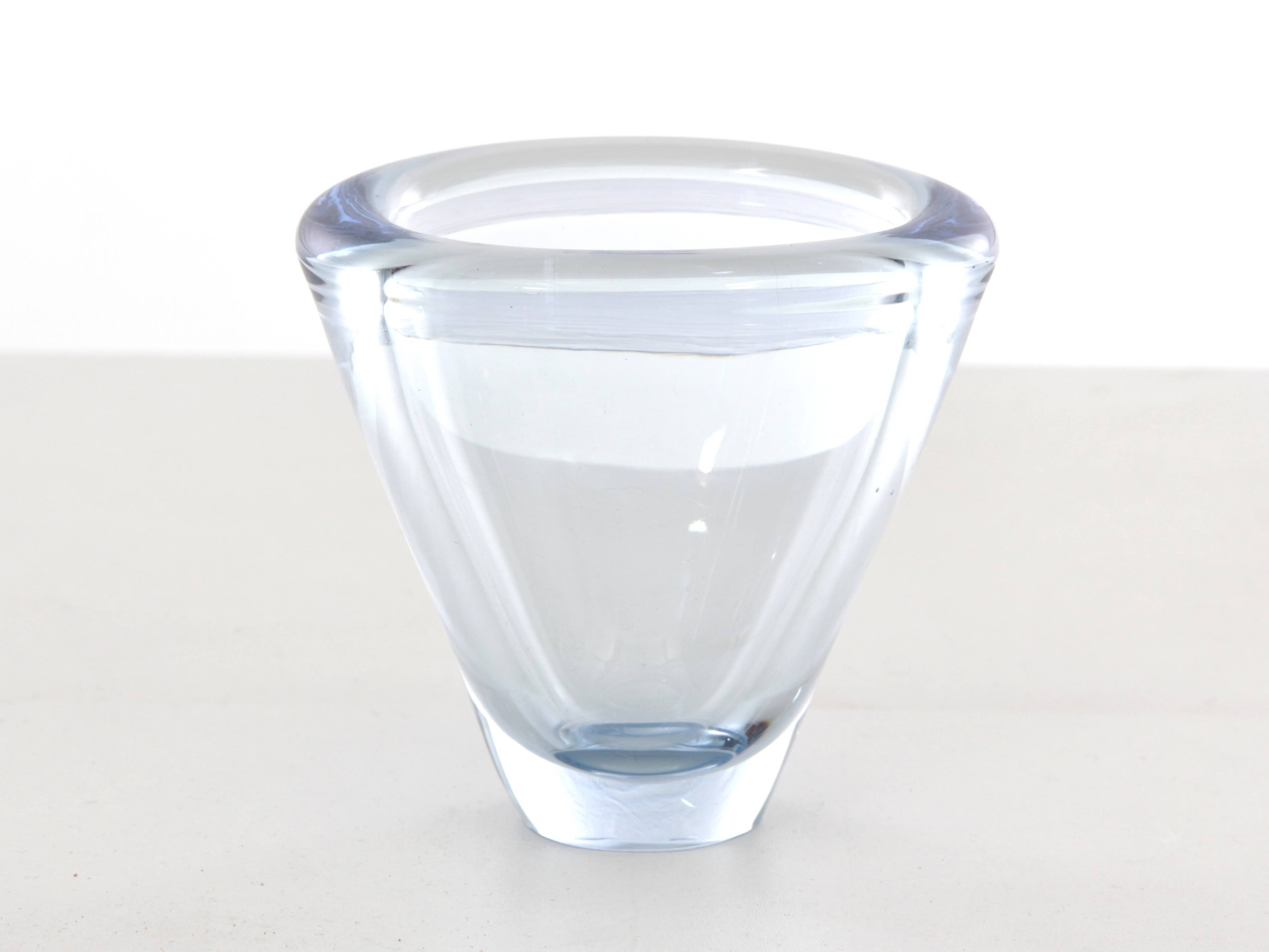 Small blown glass vase by Per Lütken