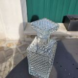Glass whiskey decanter