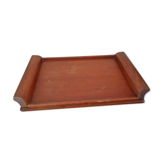 Solid wooden tray