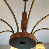 Scandinavian chandelier from the 60s