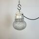 Vintage White Porcelain Pendant Light, 1970s