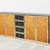 Italian cork and brass sideboard 1770s