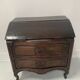 Meuble de maitrise en chêne sculpté Commode scriban XVIII siècle