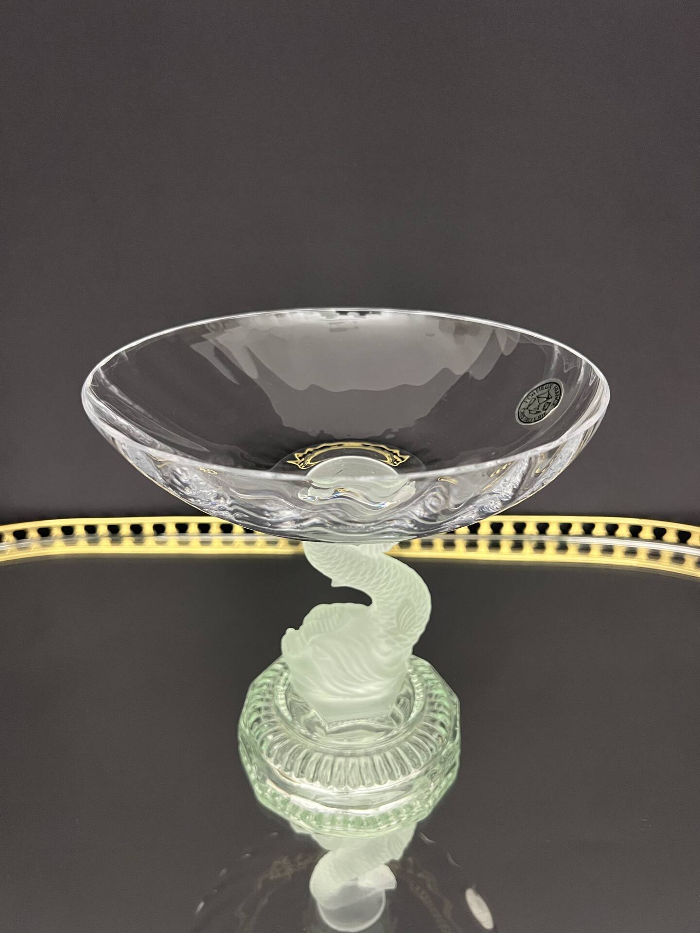Crystal cup from Portieux, Dauphin model