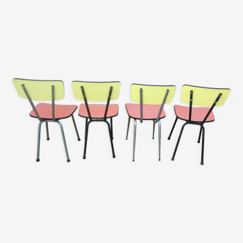 4 vintage Formica chairs