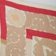 Vintage hand-embroidered tribal tapestry 135x142 cm