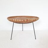 Table de magazine / table d'appoint en rotin Artimeta