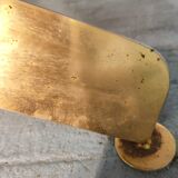 Golden metal coffee table, 70s