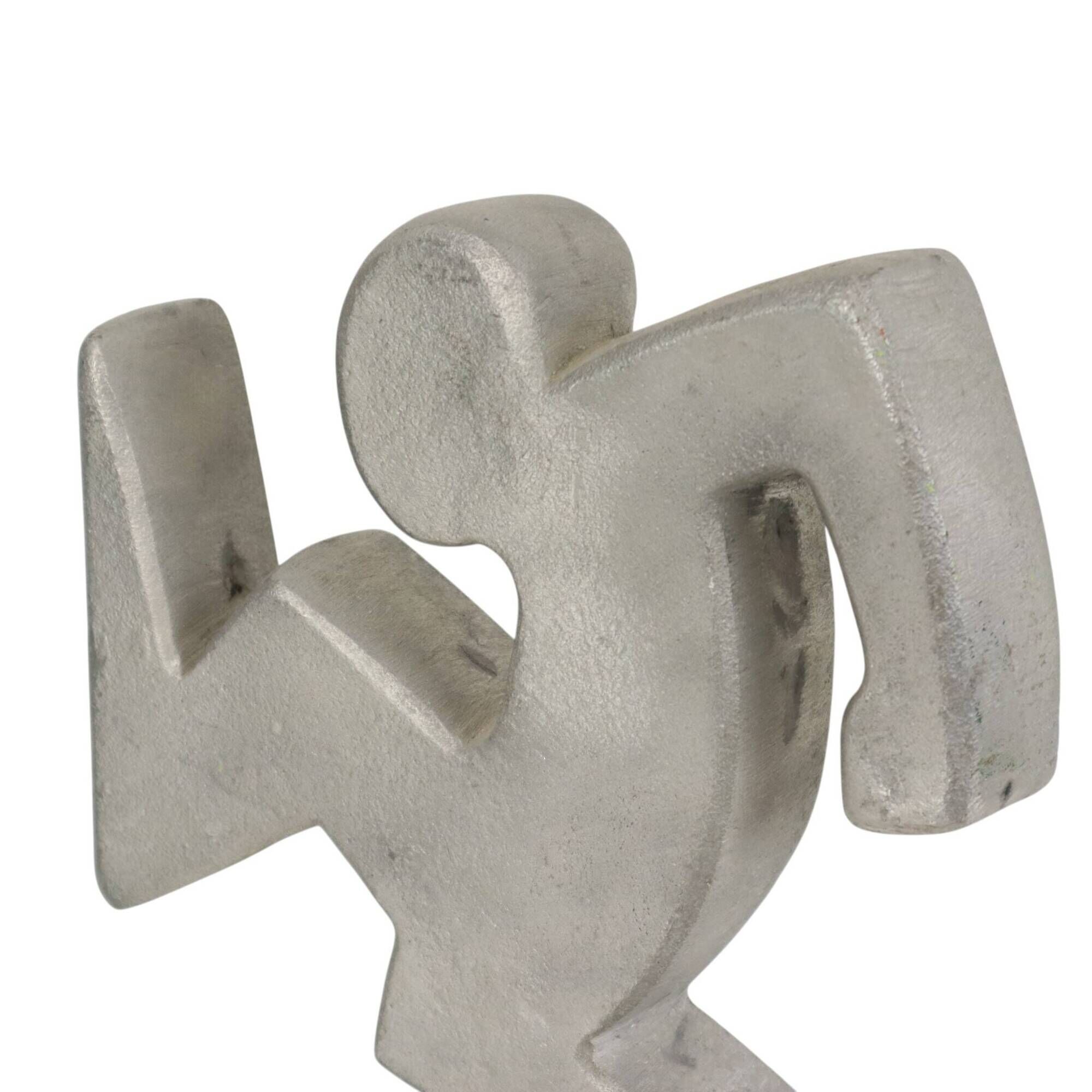 Designer Metal Bookends – La Linea (Osvaldo Cavandoli)