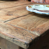 Old oak farmhouse table