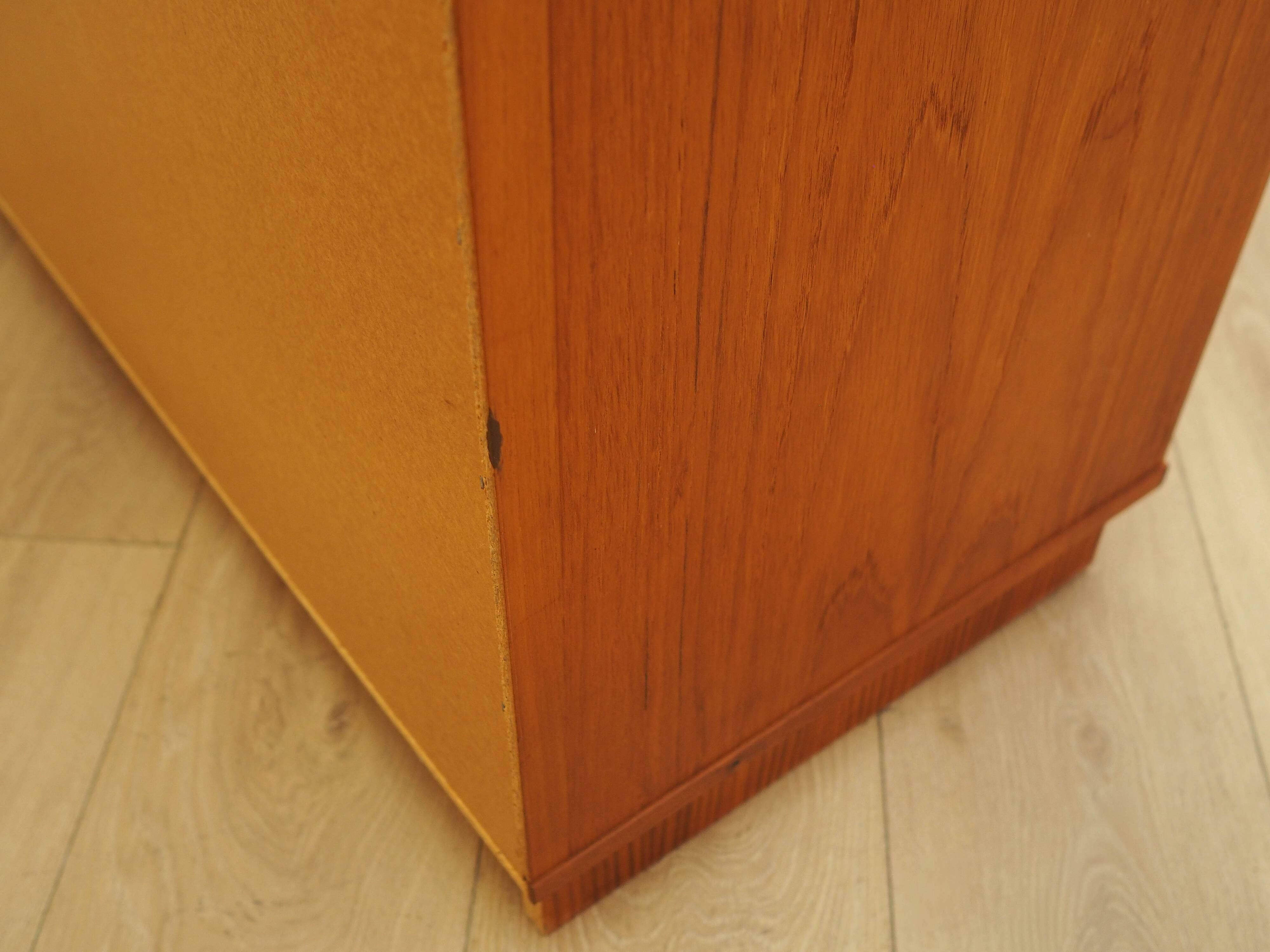 Teak chest of drawers, Danish design, 1960s, made in Denmark