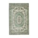 Turkish hand-knotted antique 1980s beige rug 177 cm x 280 cm
