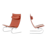 PK20 armchairs by Poul Kjaerhom for Fritz Hansen, Denmark 1968.