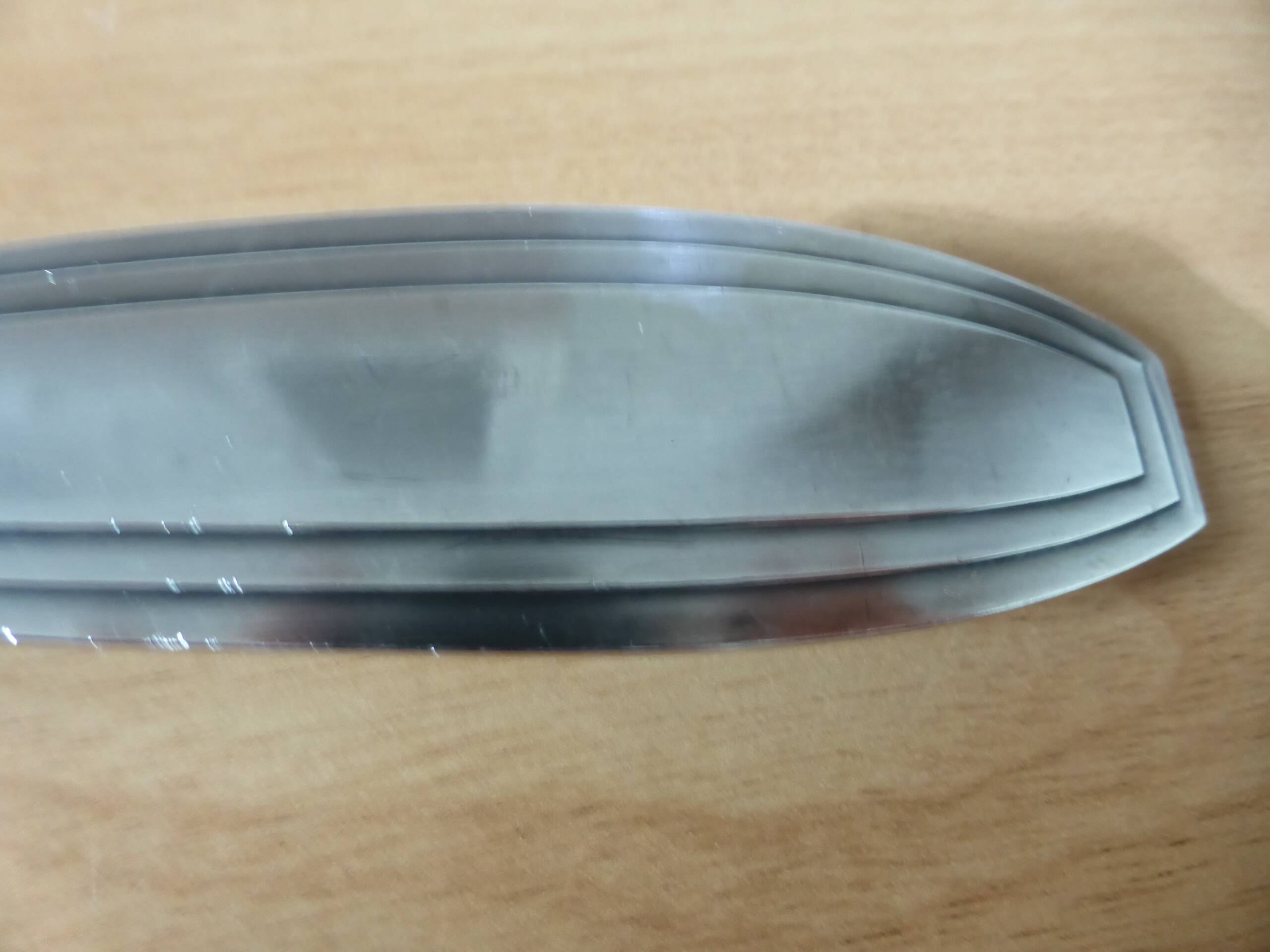 1 vintage silver-plated metal ladle 240551