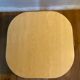 Roche Bobois travertine and metal coffee table from the 80s