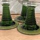 Set of 4 glasses of white wine from Alsace
