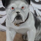 Statue chien en céramique