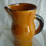 Service to orangeade in glazed earth, 1970s