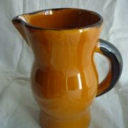 Service to orangeade in glazed earth, 1970s