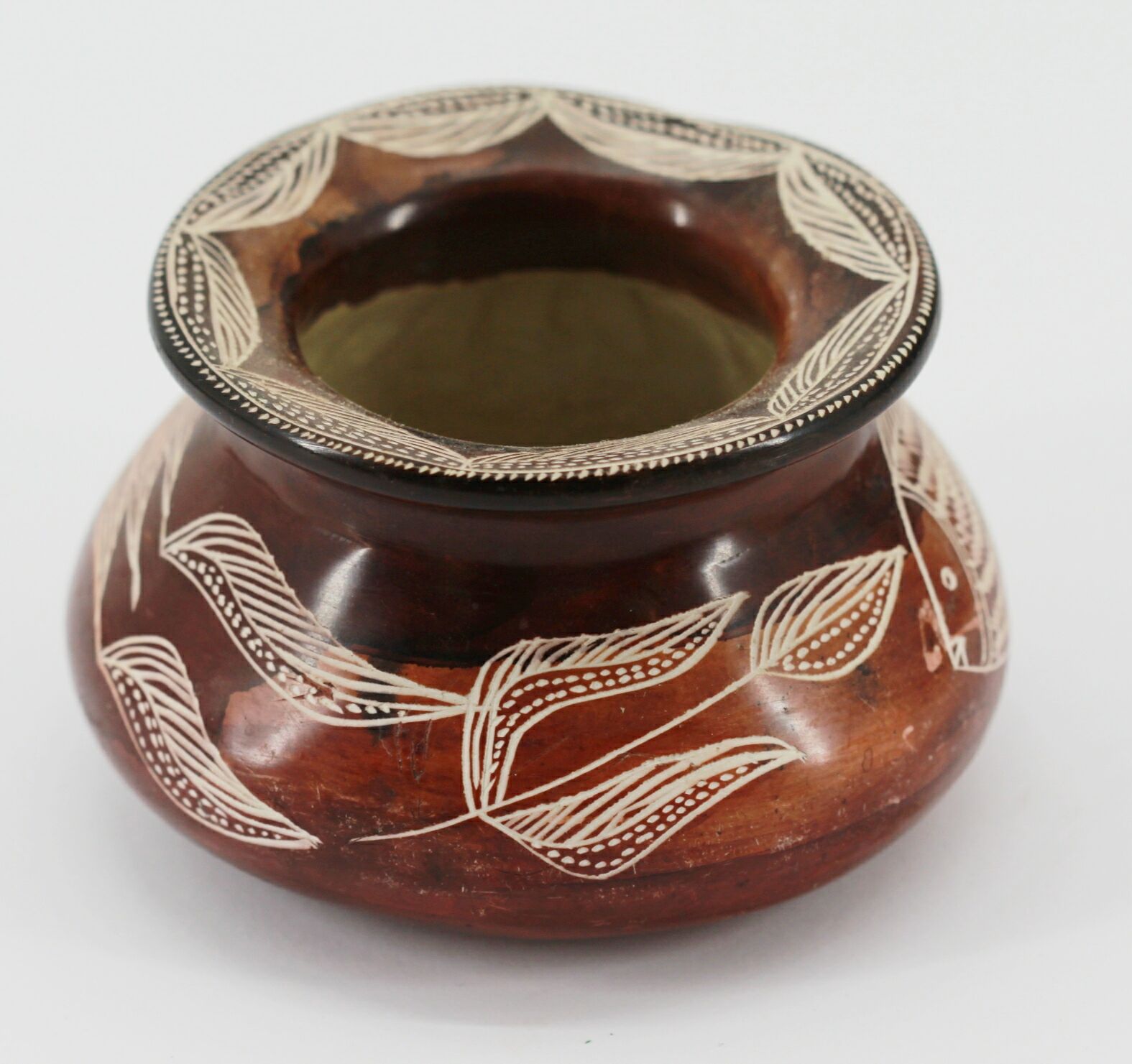 Vide poche en céramique poisson