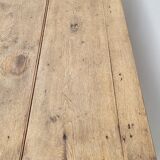 Rustic farmhouse table in solid oak Louis Philippe style -1m84