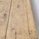 Table de ferme rustique en chêne massif style Louis Philippe -1m84