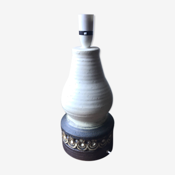 Jersey pottery lamp base