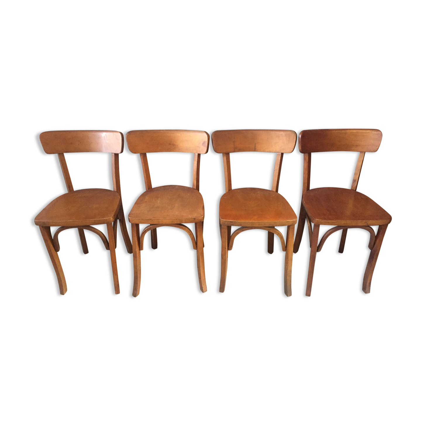 Suite of 4 bistro chairs
