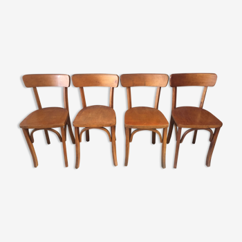 Suite of 4 bistro chairs