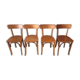 Suite of 4 bistro chairs