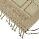 Hand-Knotted Turkish Contemporary 277 cm x 373 cm Beige Wool Carpet