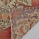 Tapis Oushak rouge et beige sku 2489
