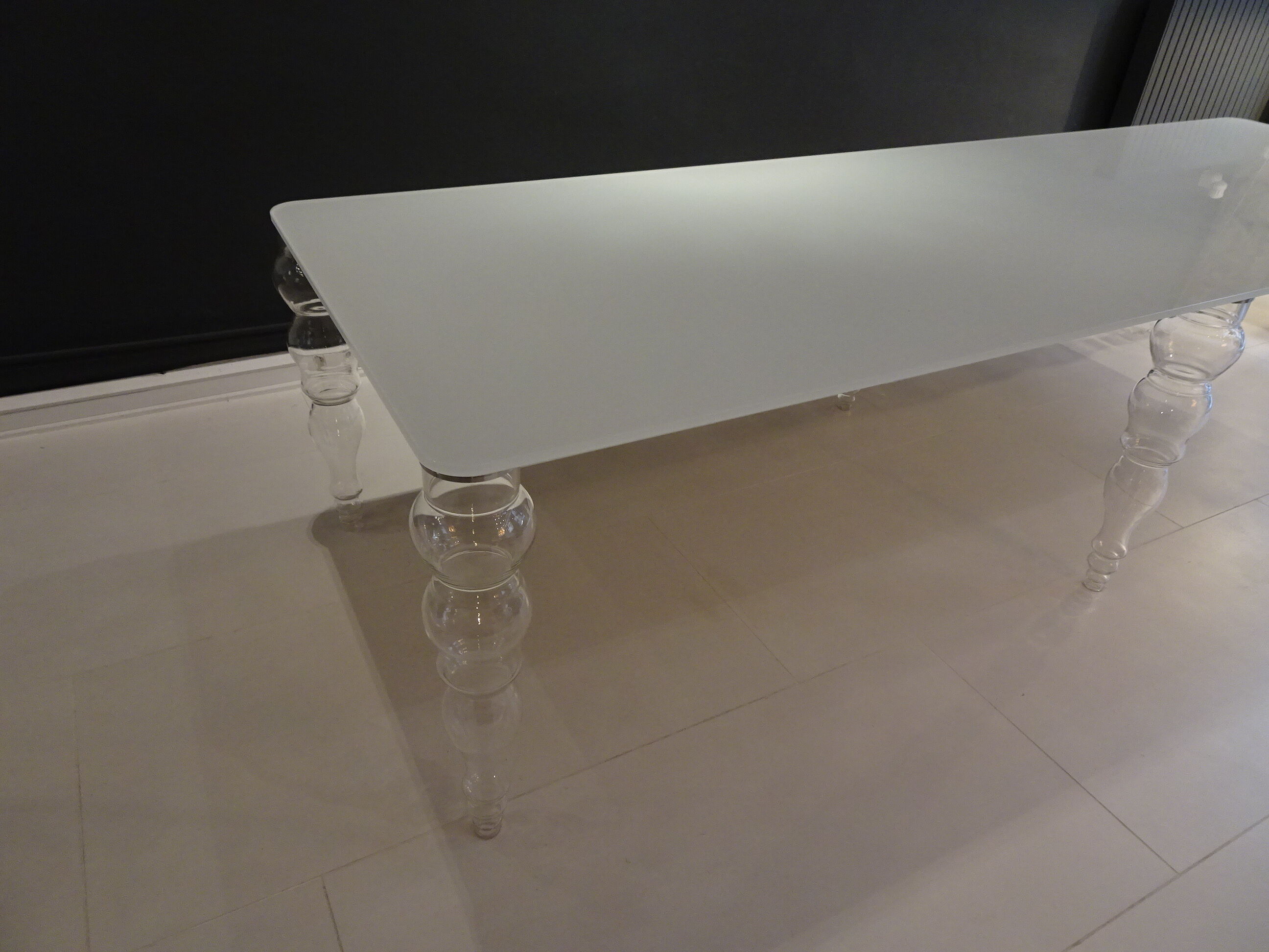 Table to eat Pierro Lissoni for Glassitalia