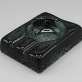 Old vintage design glass ashtray Pukeberg Kosta Boda