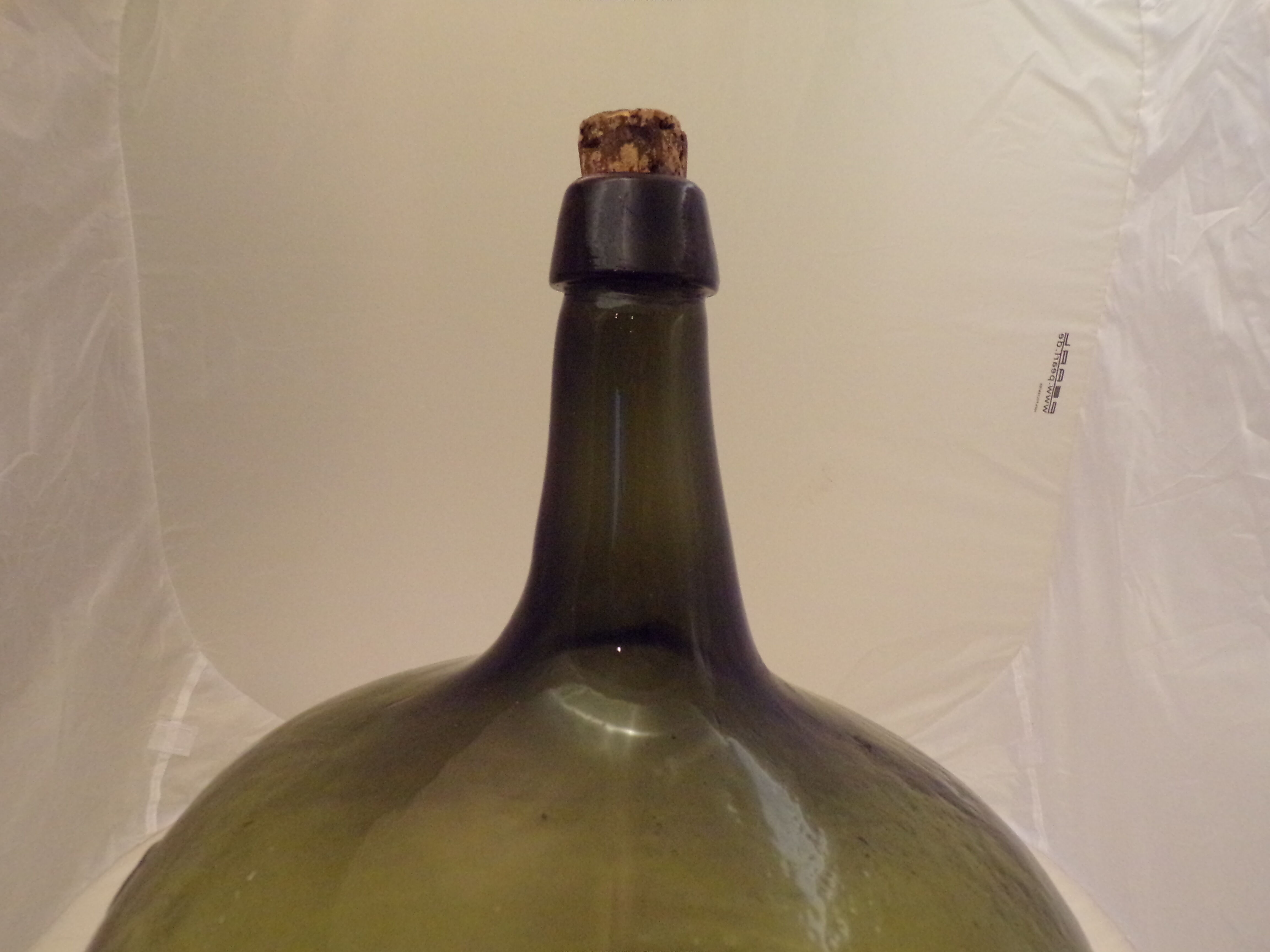 Dame Jeanne glass green 20 liters